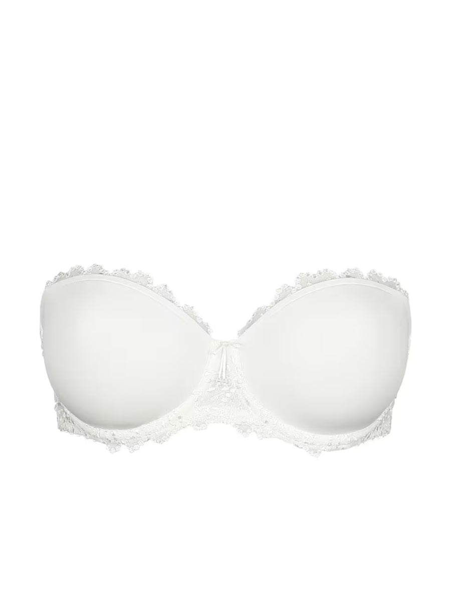 Jane Padded Strapless Bra - Natural