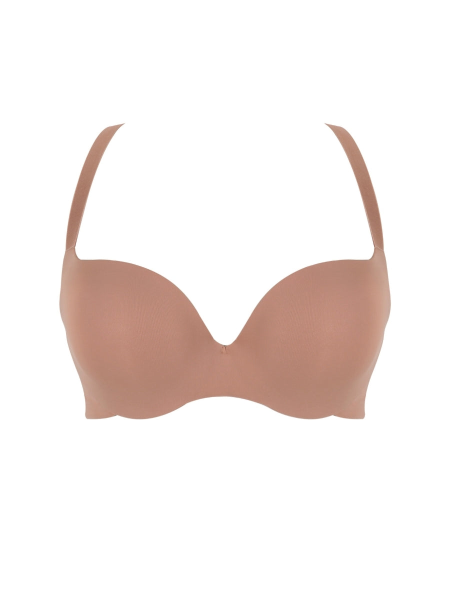 365 Moulded Plunge Bra - Honey
