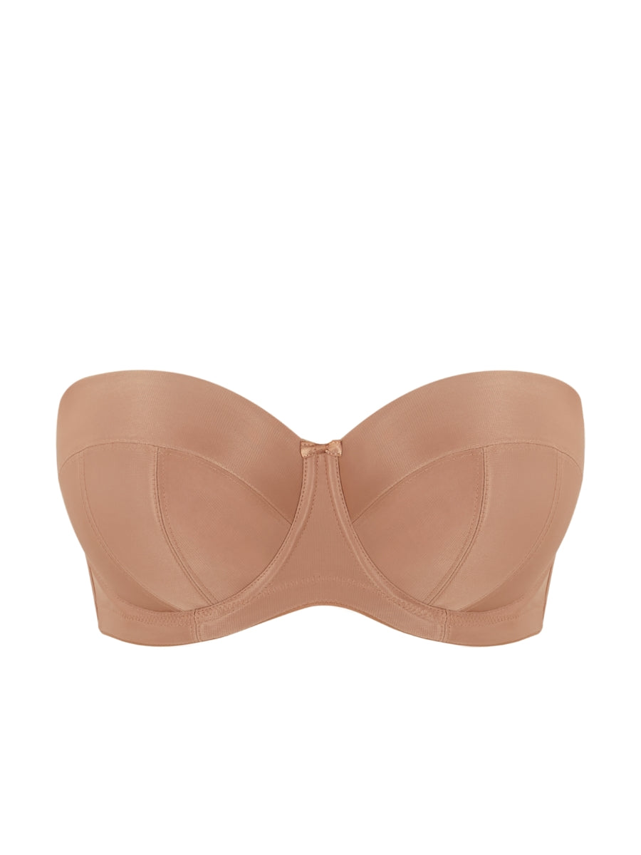 Alice Balcony Strapless Bra - Honey