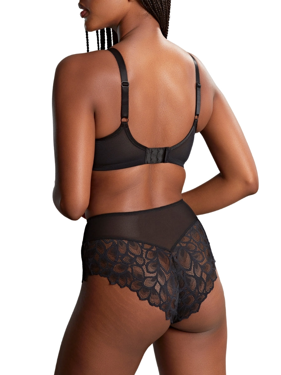 Allure Balcony Bra - Black/Latte