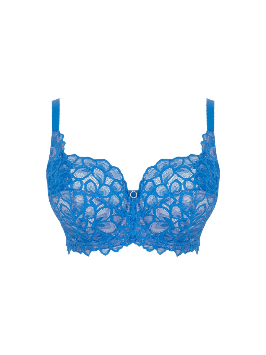 Allure Full Cup Bra - Azure Blue