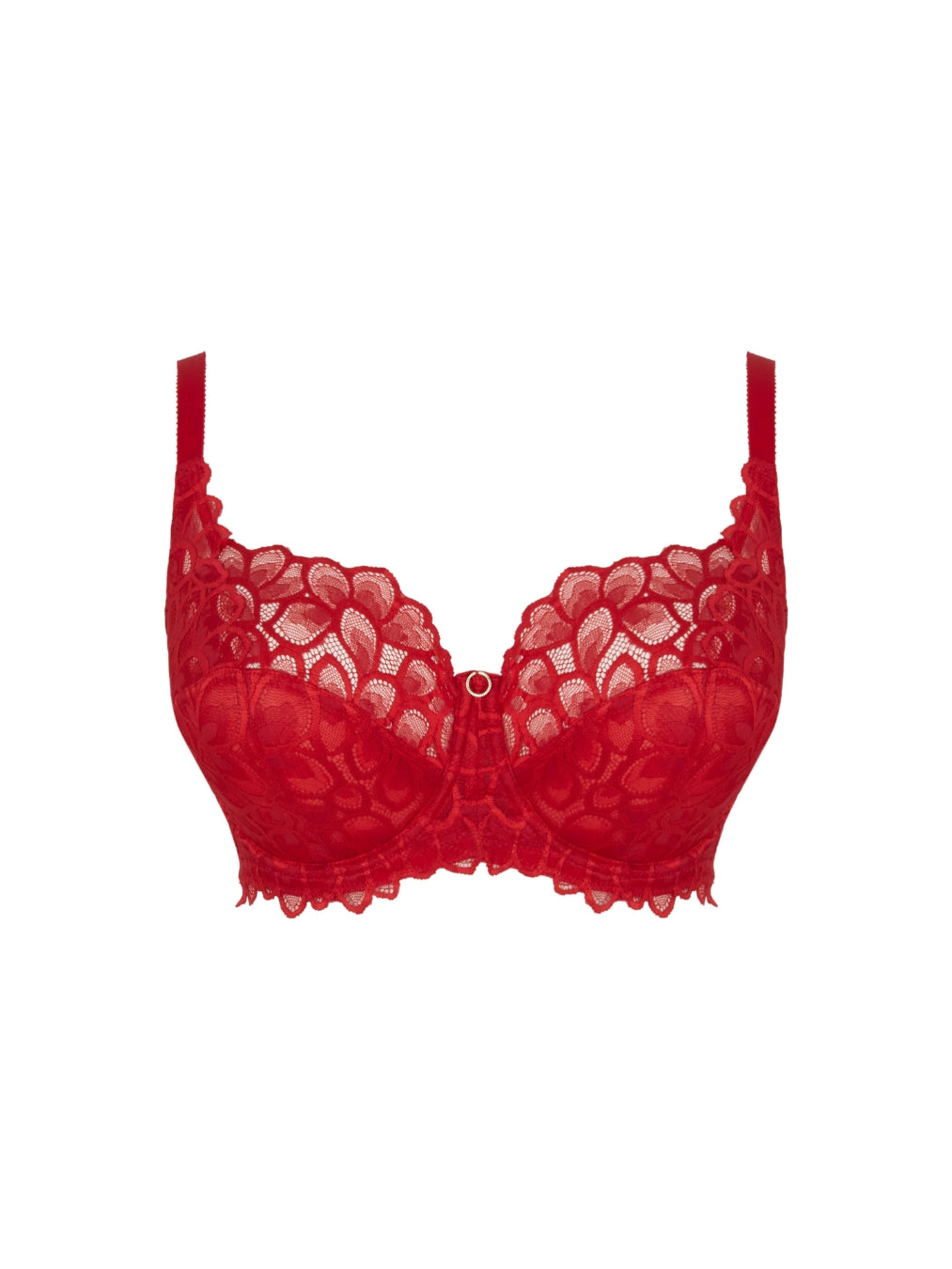 Allure Full Cup Bra - True Red