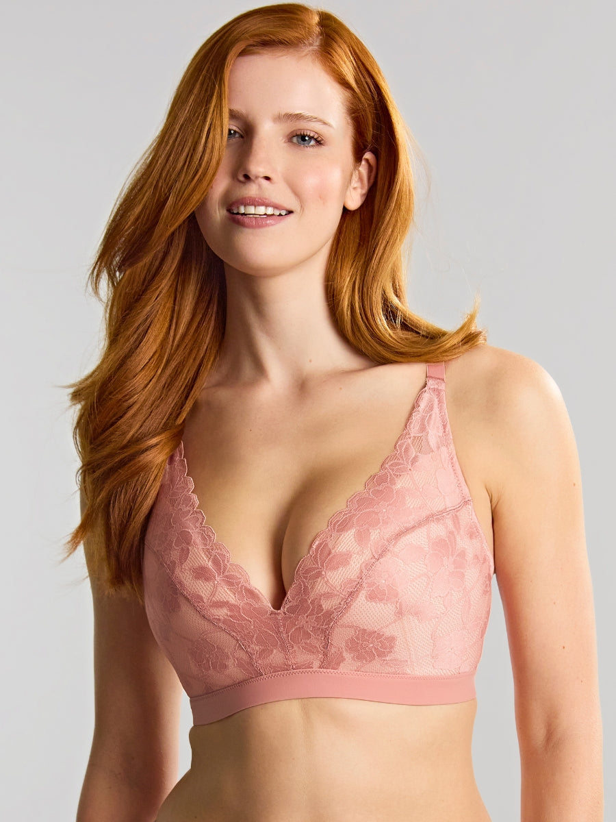 Amour Non Wired Bra - Rose Pink