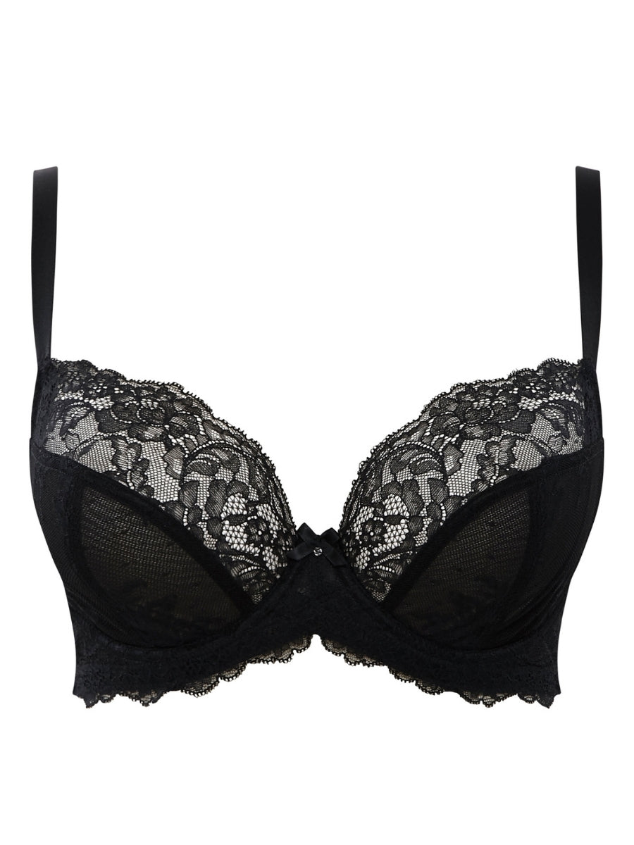 Ana Plunge Bra - Black