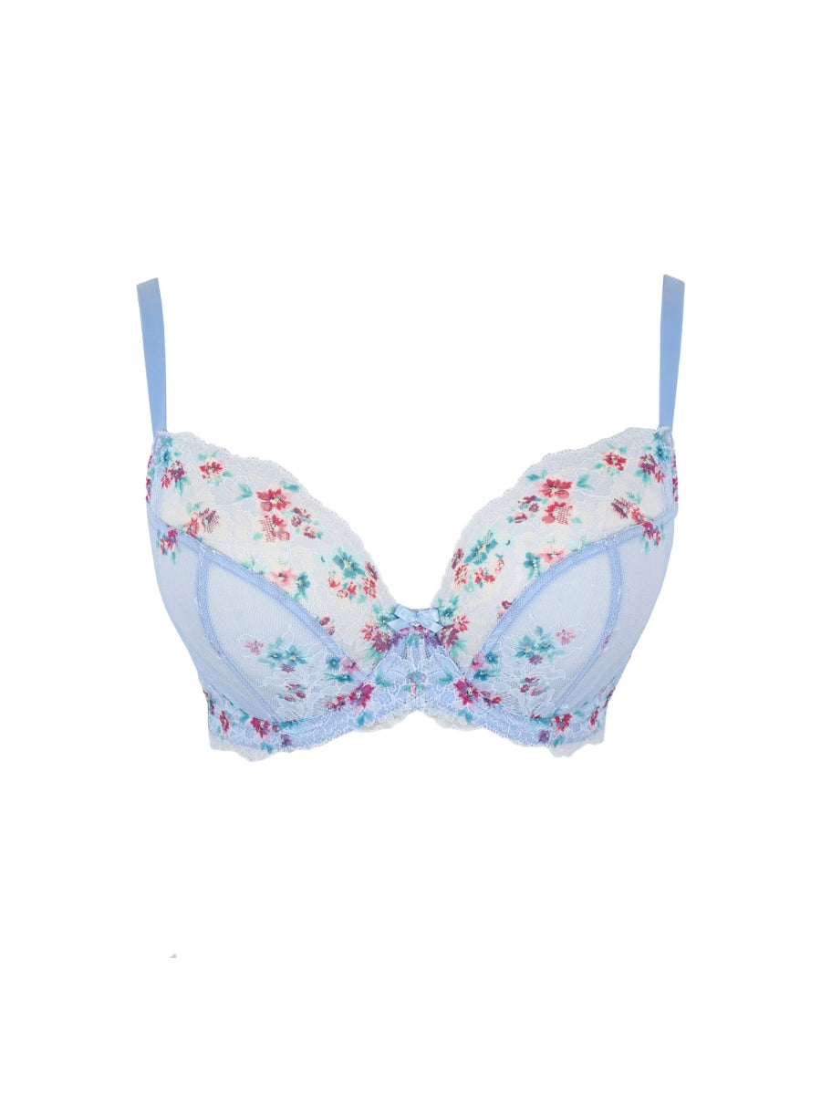 Ana Plunge Bra - Cornflower