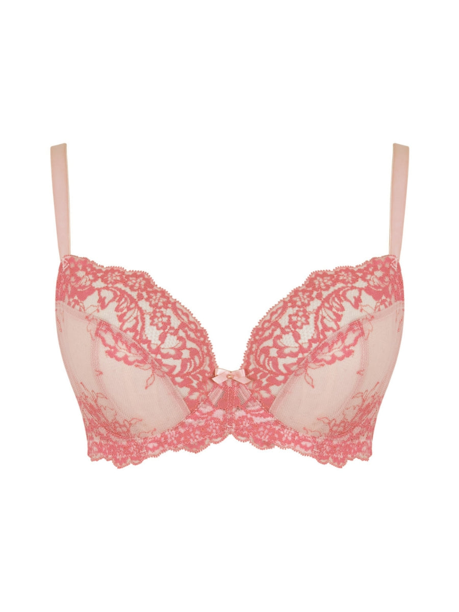 Ana Plunge Bra - Pink