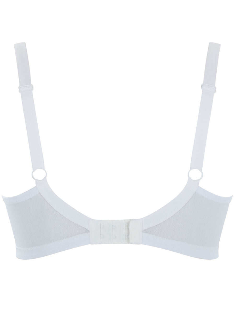Ana Plunge Bra - White