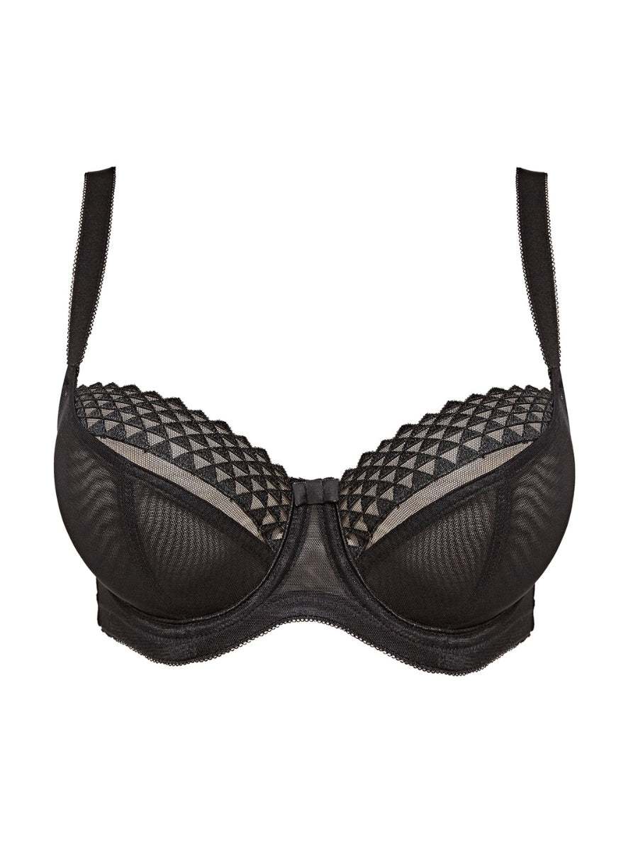 Asher Balcony Bra - Black