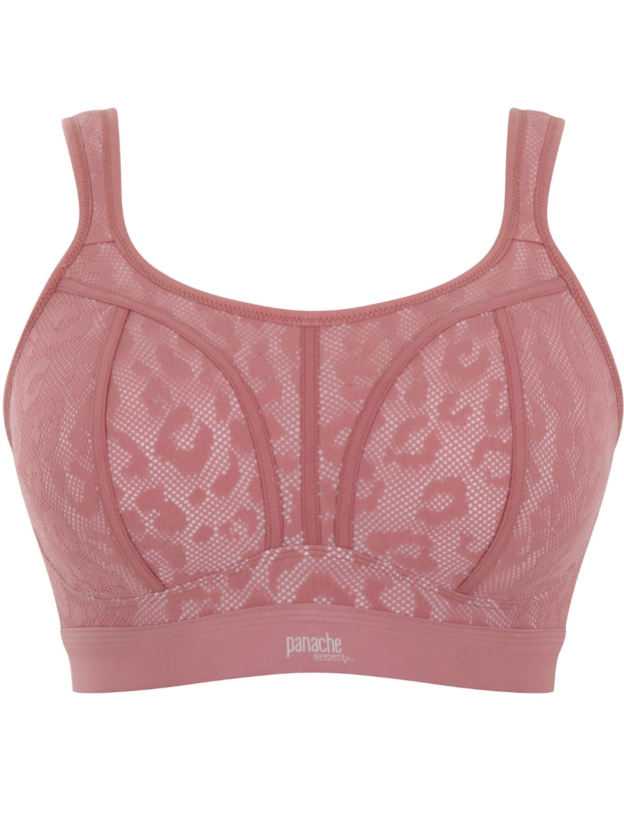 Non Wired Racerback Sports Bra - Sienna