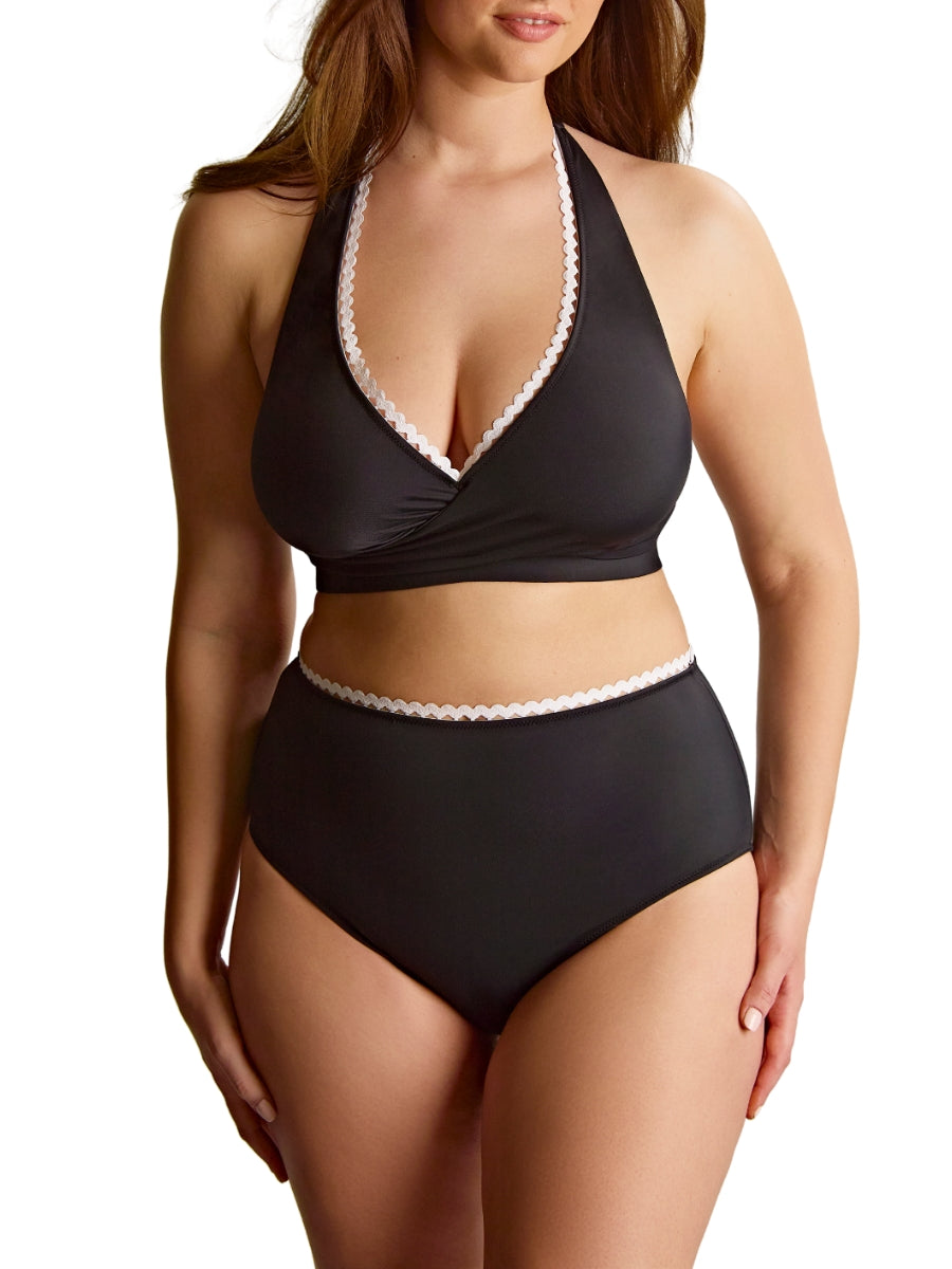 Ric Rac High Waist Bikini Brief