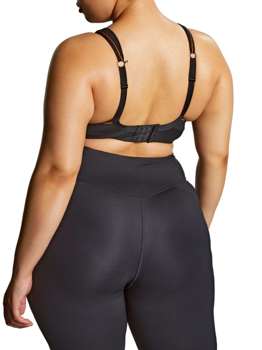 Activate Wired Racerback Sports Bra - Black