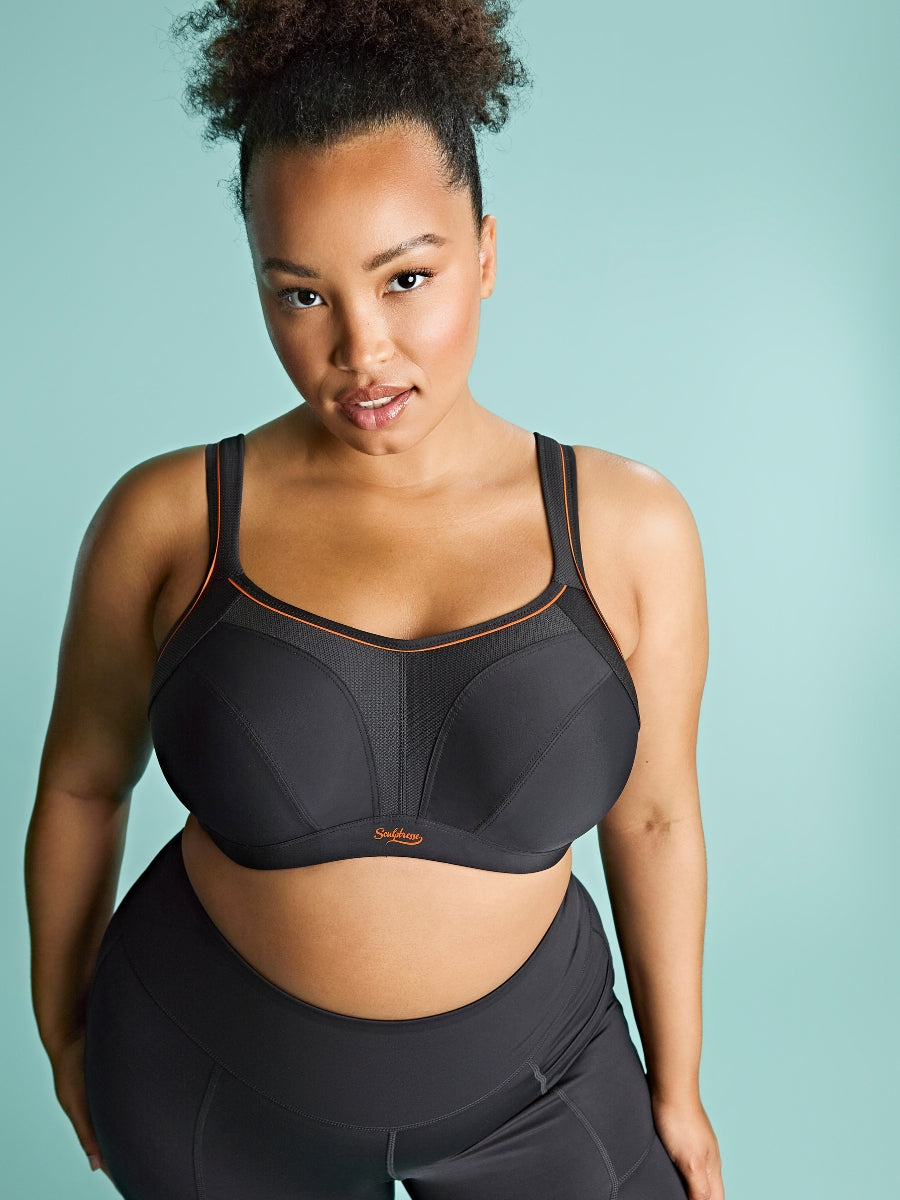 Activate Wired Racerback Sports Bra - Black