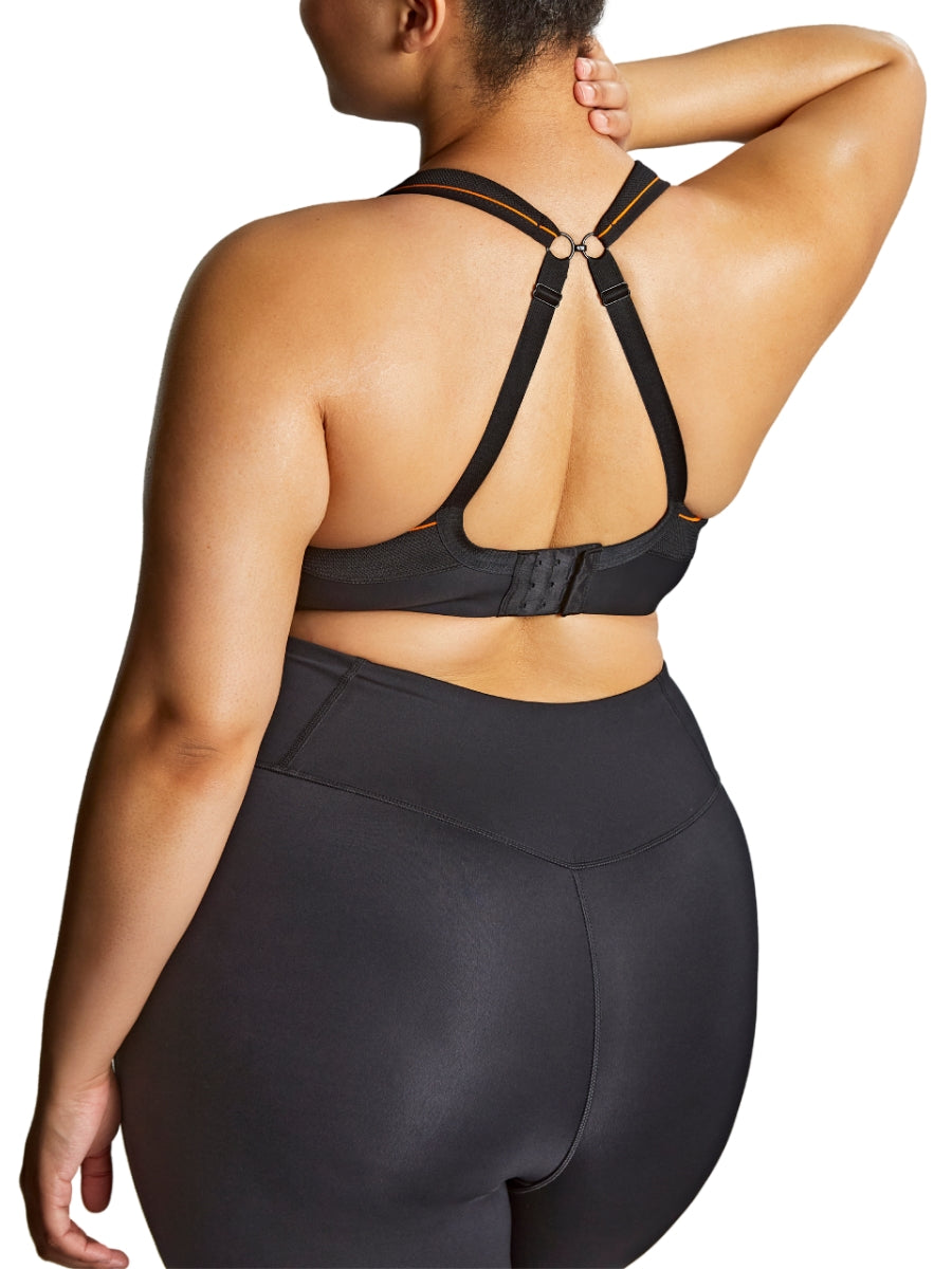 Activate Wired Racerback Sports Bra - Black