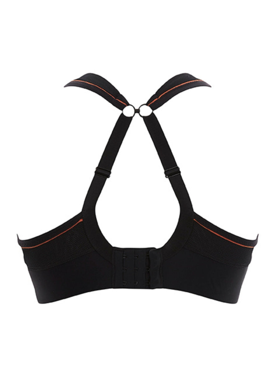 Activate Wired Racerback Sports Bra - Black