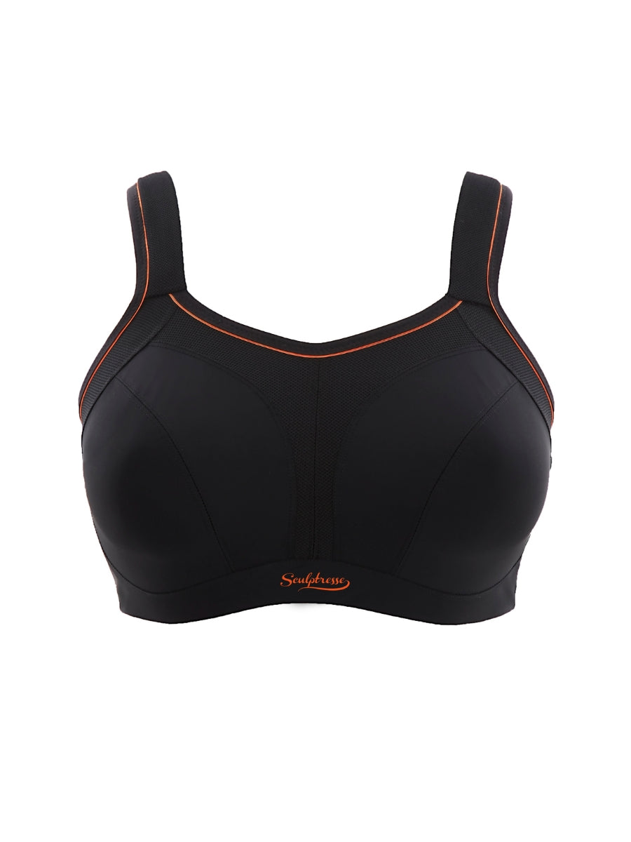 Activate Wired Racerback Sports Bra - Black