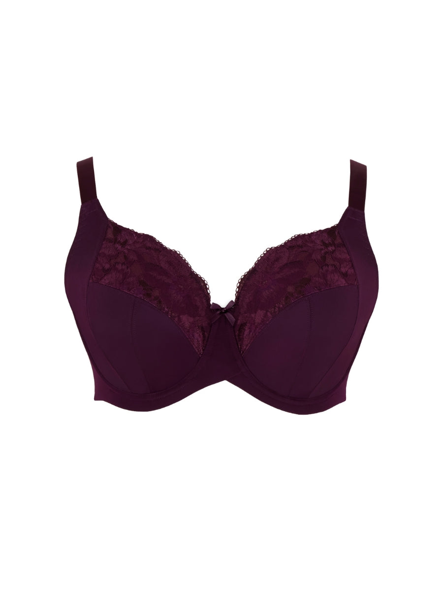 Amara Full Cup Bra - Plum