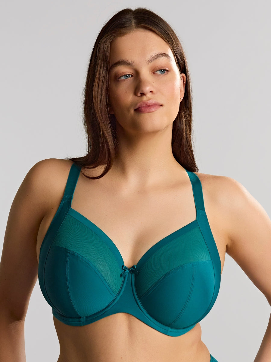 Bliss Full Cup Bra - Teal