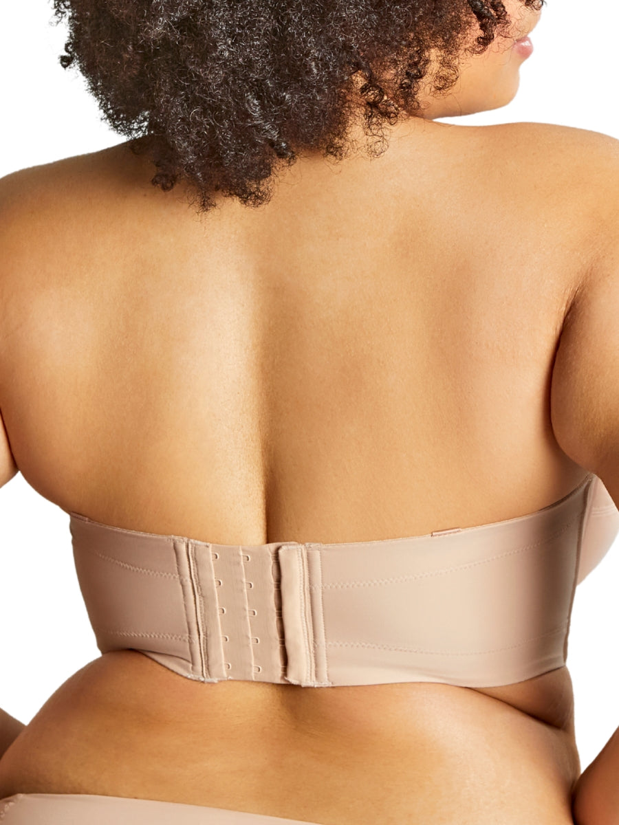 Dana Balcony Strapless Bra - Linen