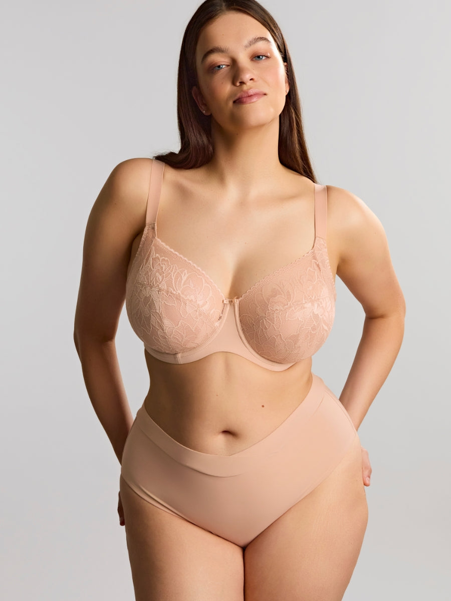 Dream Comfort Full Cup Bra - Cameo Rose