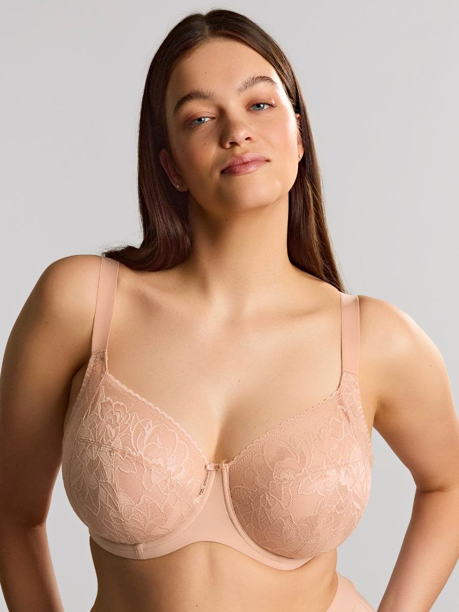 Dream Comfort Full Cup Bra - Cameo Rose