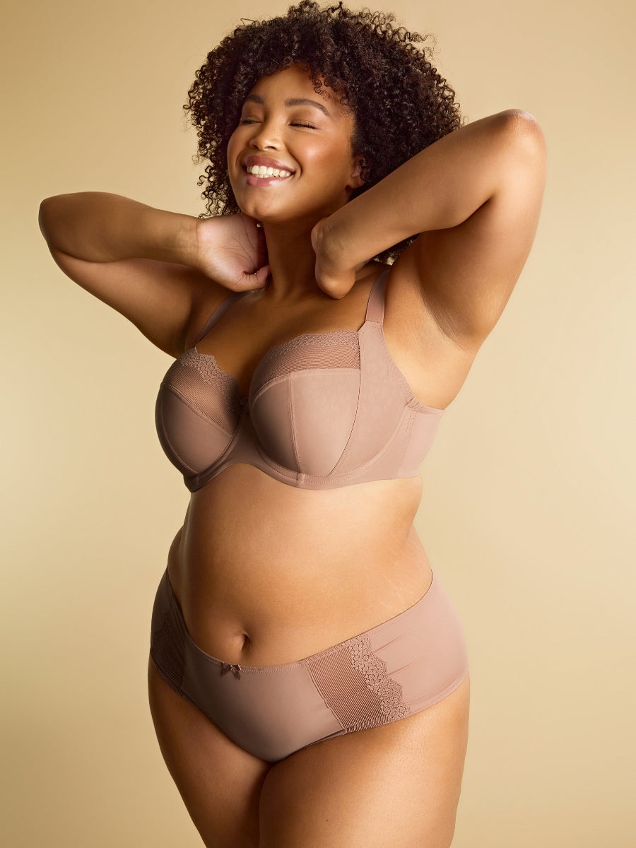 Esme Balcony Bra - Mocha Animal