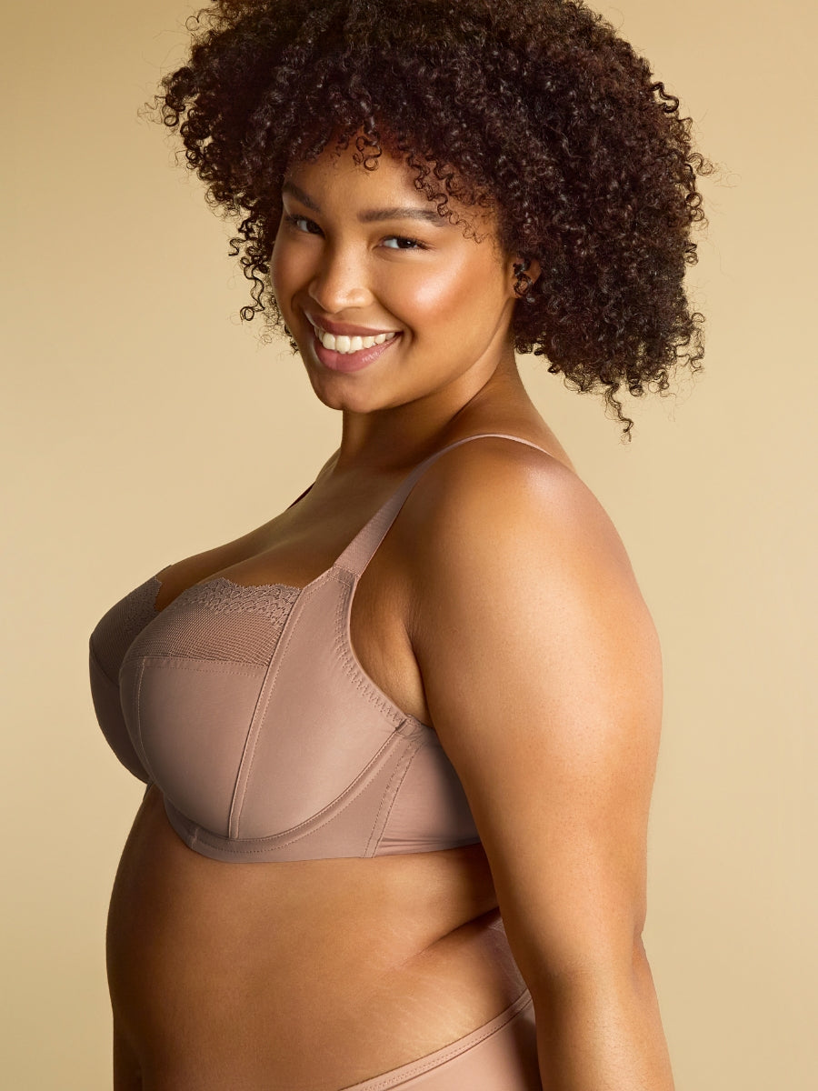 Esme Balcony Bra - Mocha Animal