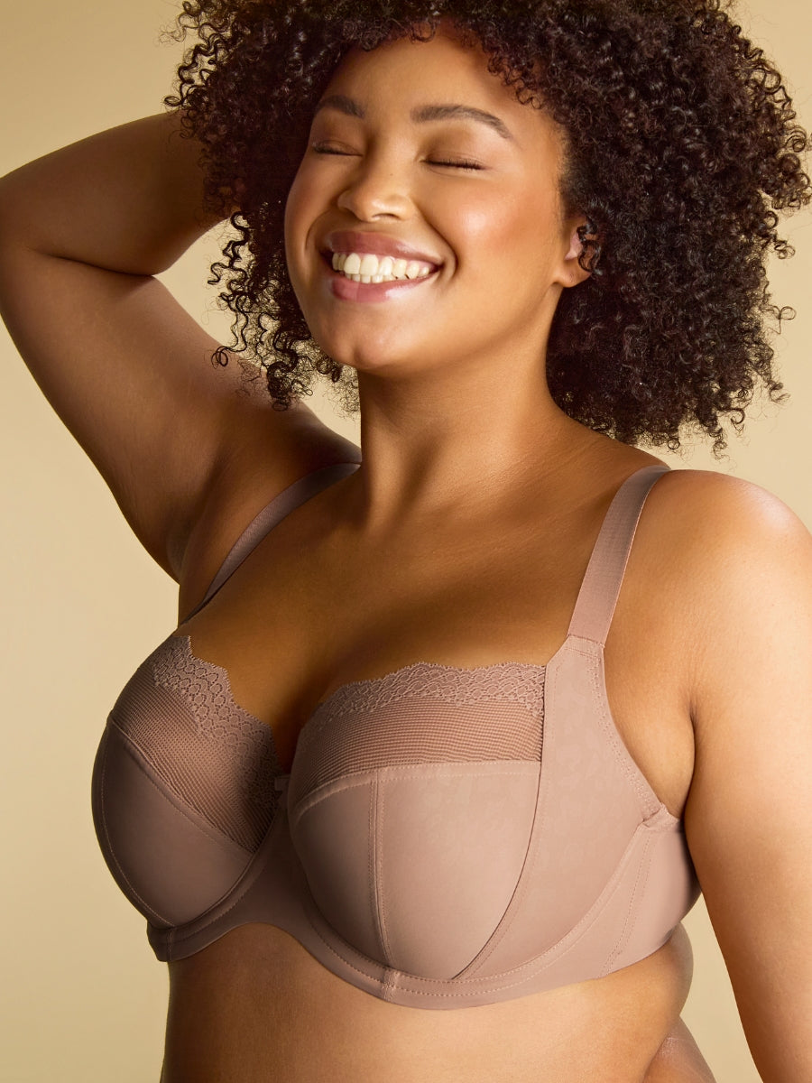 Esme Balcony Bra - Mocha Animal