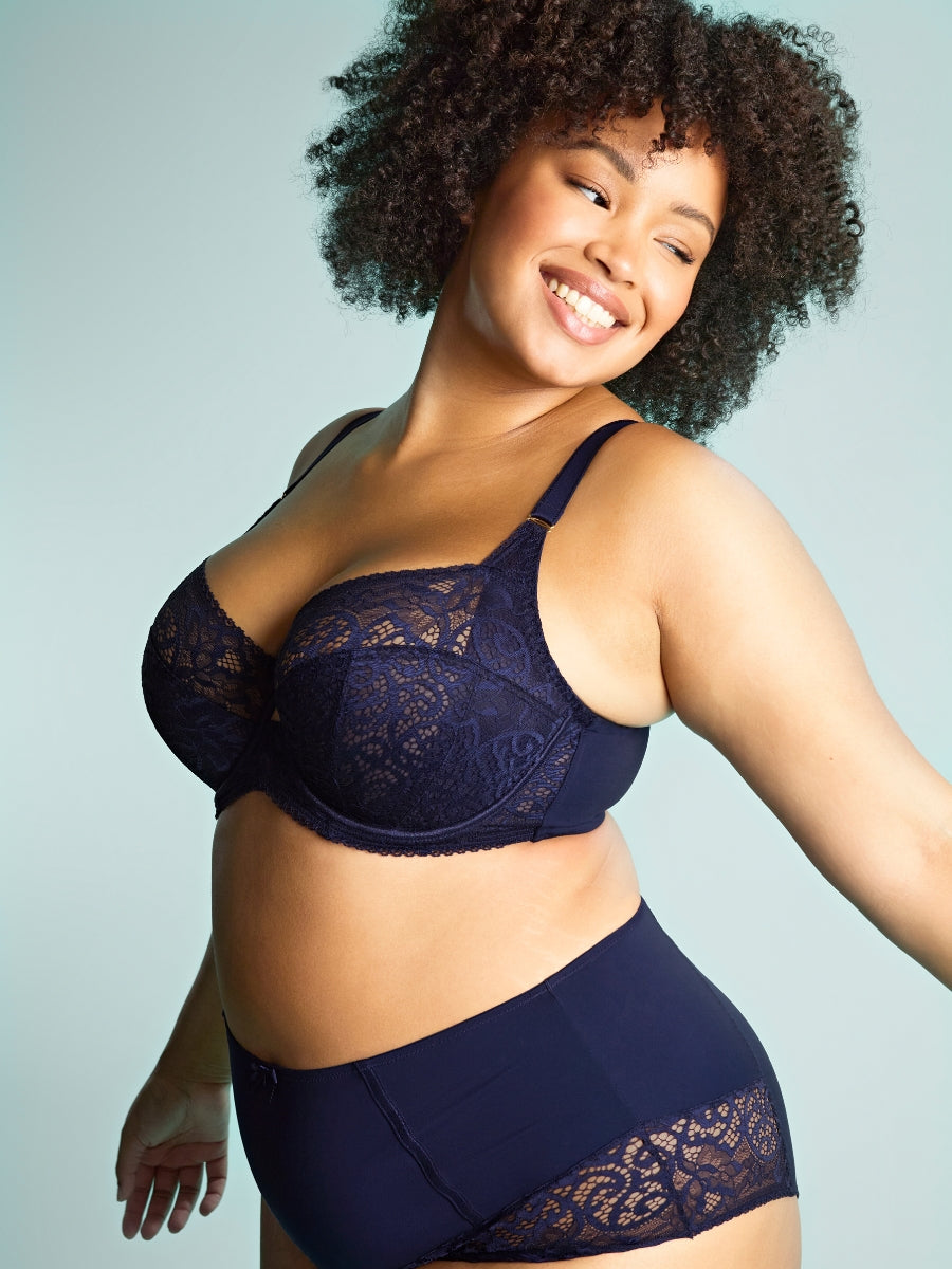 Estel Full Cup Bra - Navy