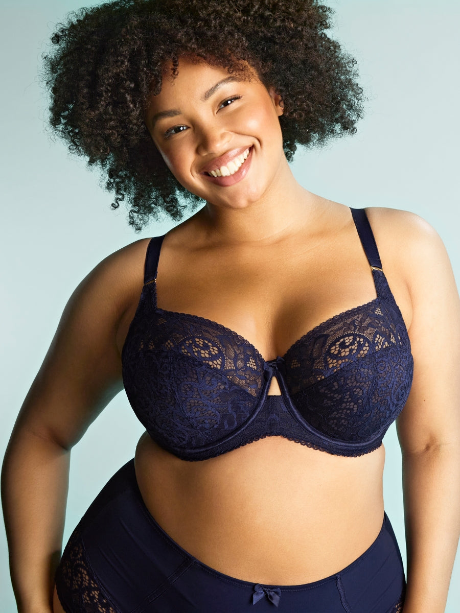Estel Full Cup Bra - Navy