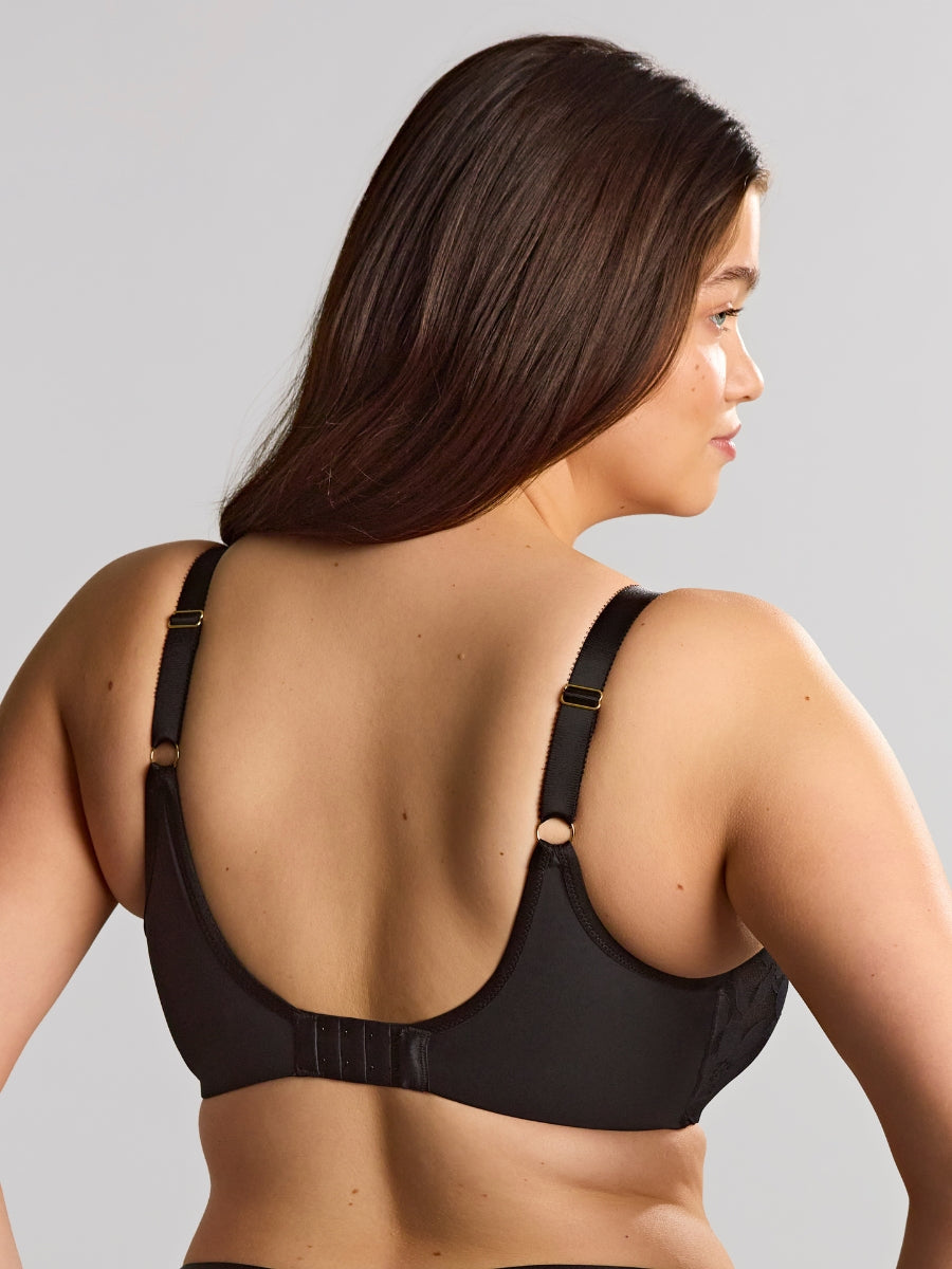 Flora Full Cup Bra - Black