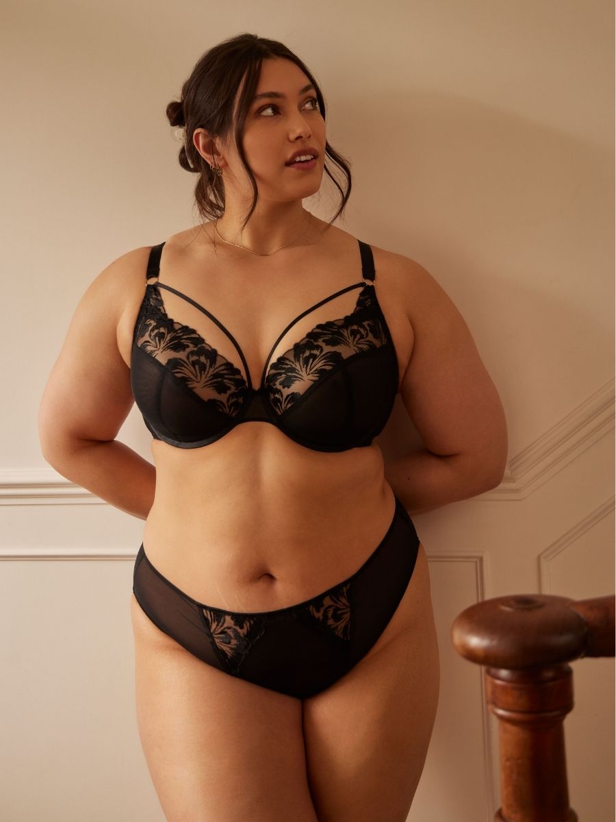 sculptresse jaida high leg brief