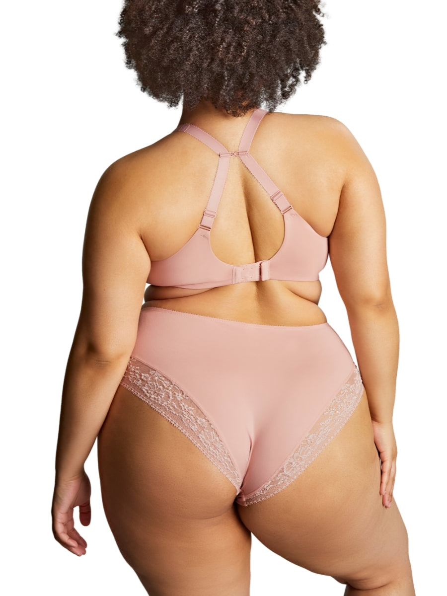 Roxie Plunge Bra - Misty Rose