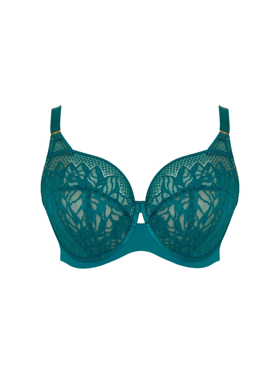 Sophia Full Cup Bra - Teal Blue