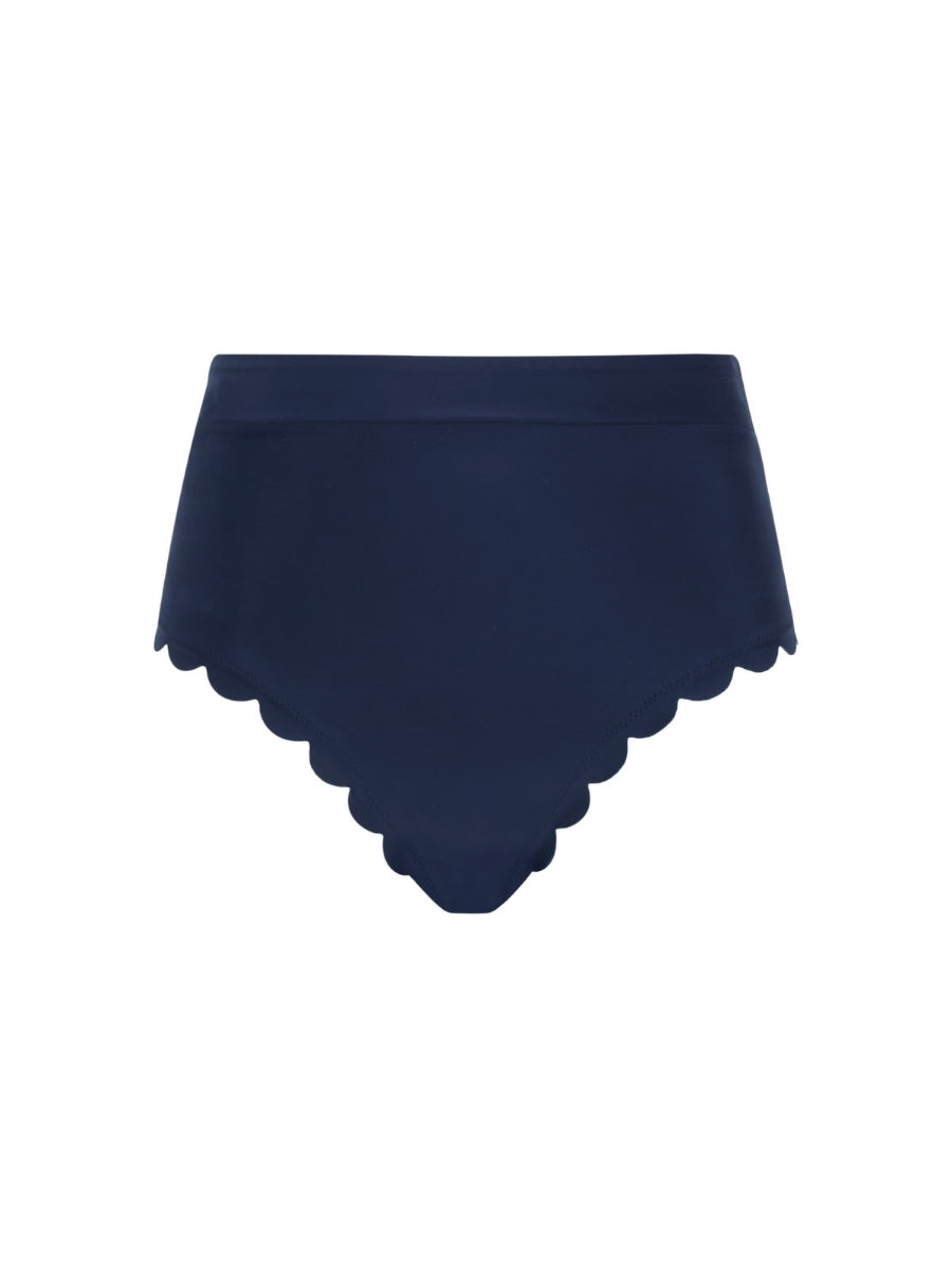 Signature Scallop High Waist Bikini Brief