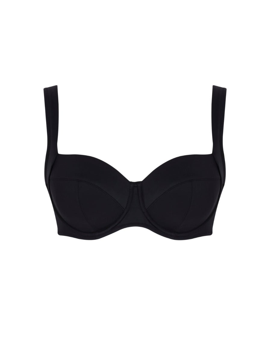 Signature Olivia Full Cup Bikini Top - Signature Black