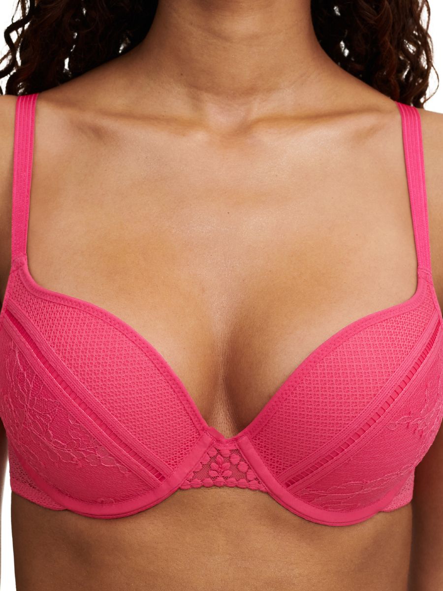 Olivia Extra Push-Up Bra - Lipstick Pink