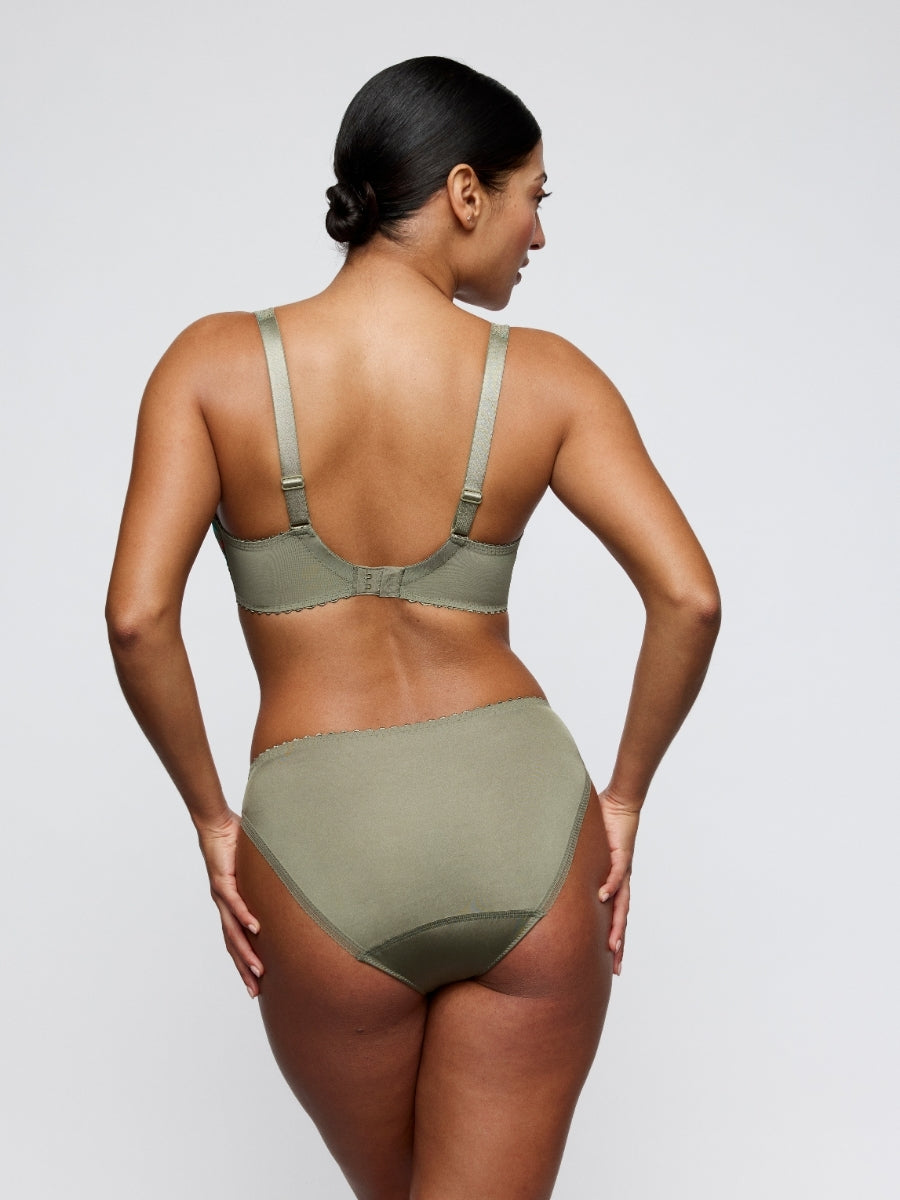 Cala Luna Padded Balcony Bra - Botanique