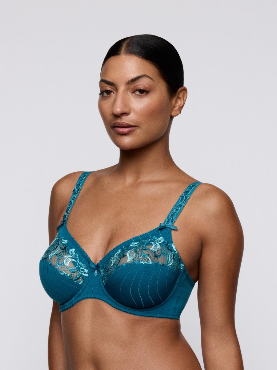 Deauville Comfort Cup Bra - Peacock