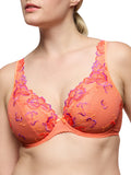 Devdaha Half Padded Plunge Bra - Sunset Blush