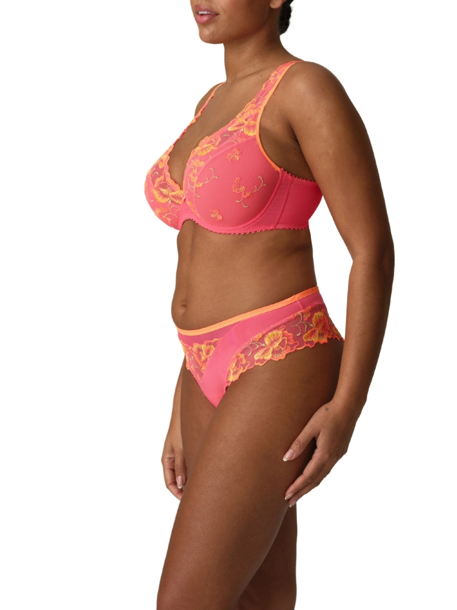 Devdaha Half Padded Plunge Bra - Tropicana