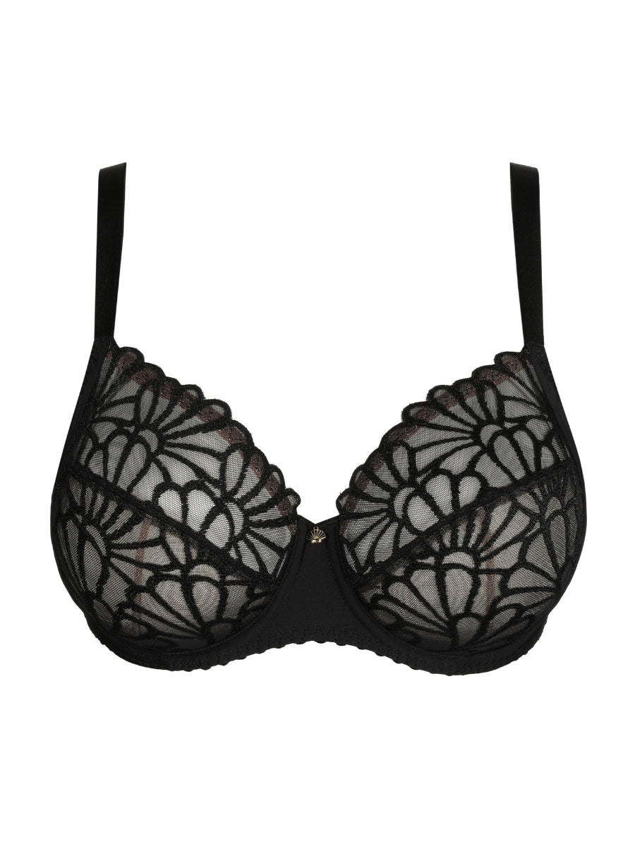 Gallipoli Full Cup Bra - Black