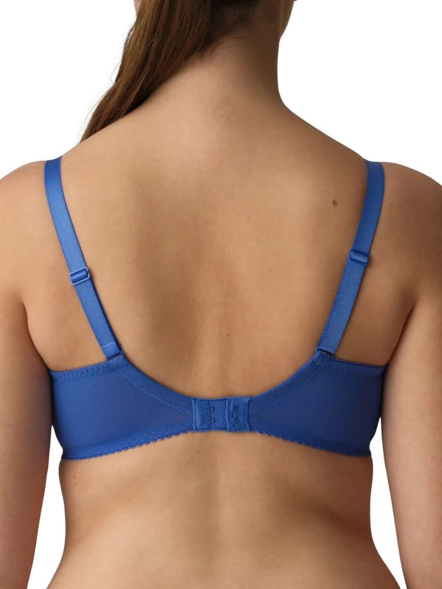 Lenca Padded Balcony Bra - Blue Eyes
