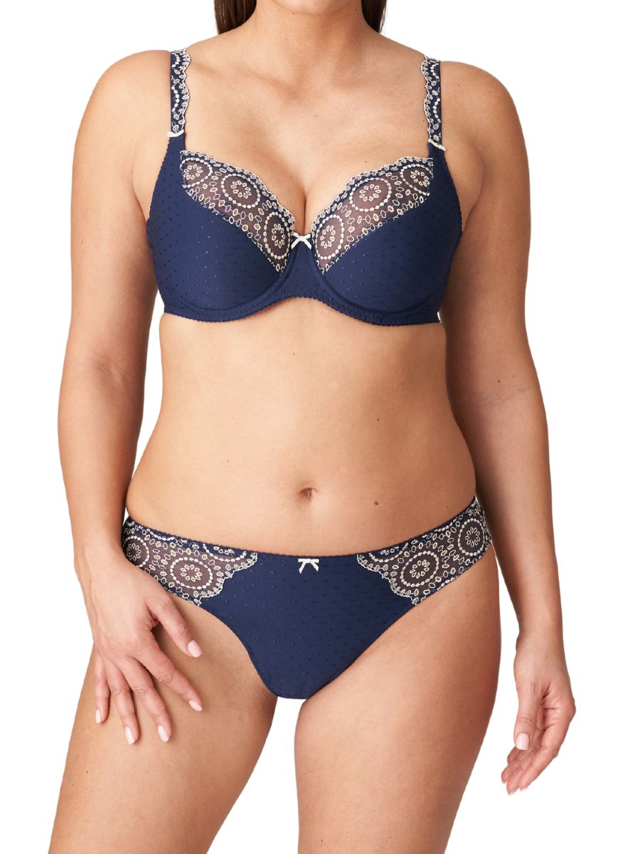 primadonna osino luxury thong sapphire blue