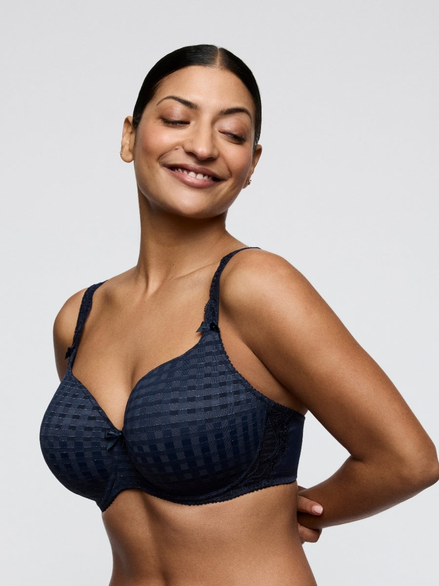 Madison Heartshape Bra - Velvet Blue