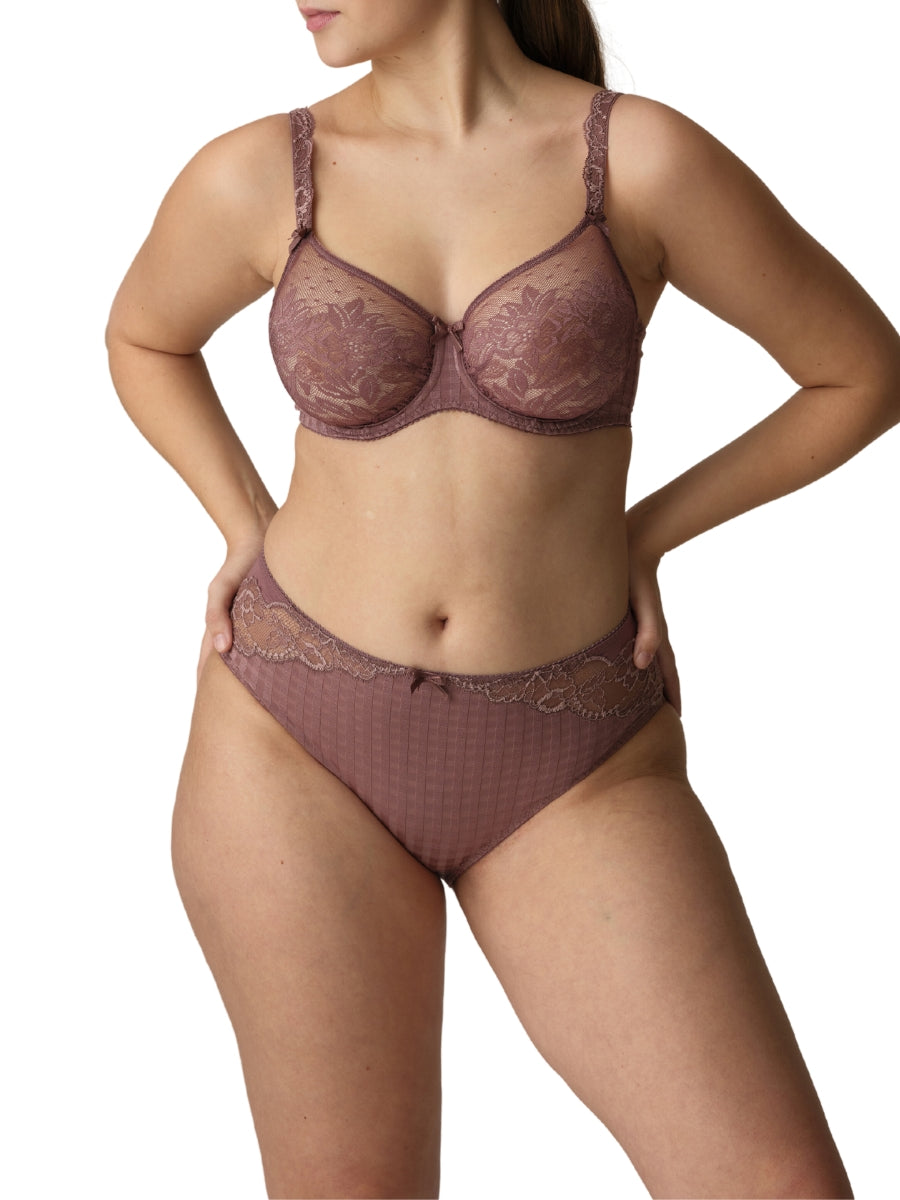 Madison Full Cup Seamless Bra - Satin Taupe