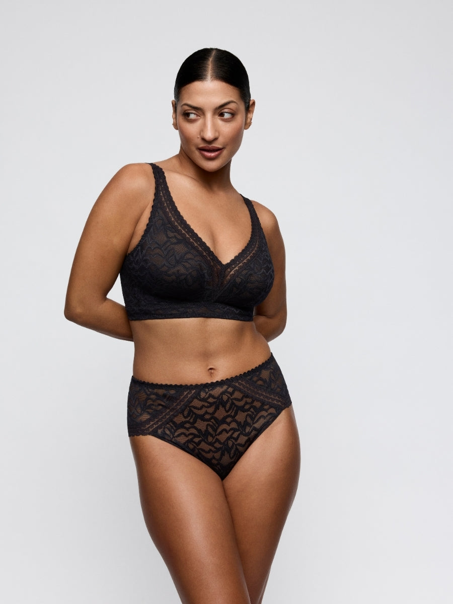 Miyara Wireless Bralette - Floral Eclipse