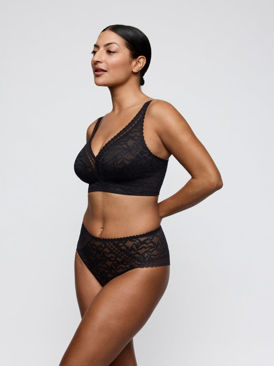 Miyara Wireless Bralette - Floral Eclipse