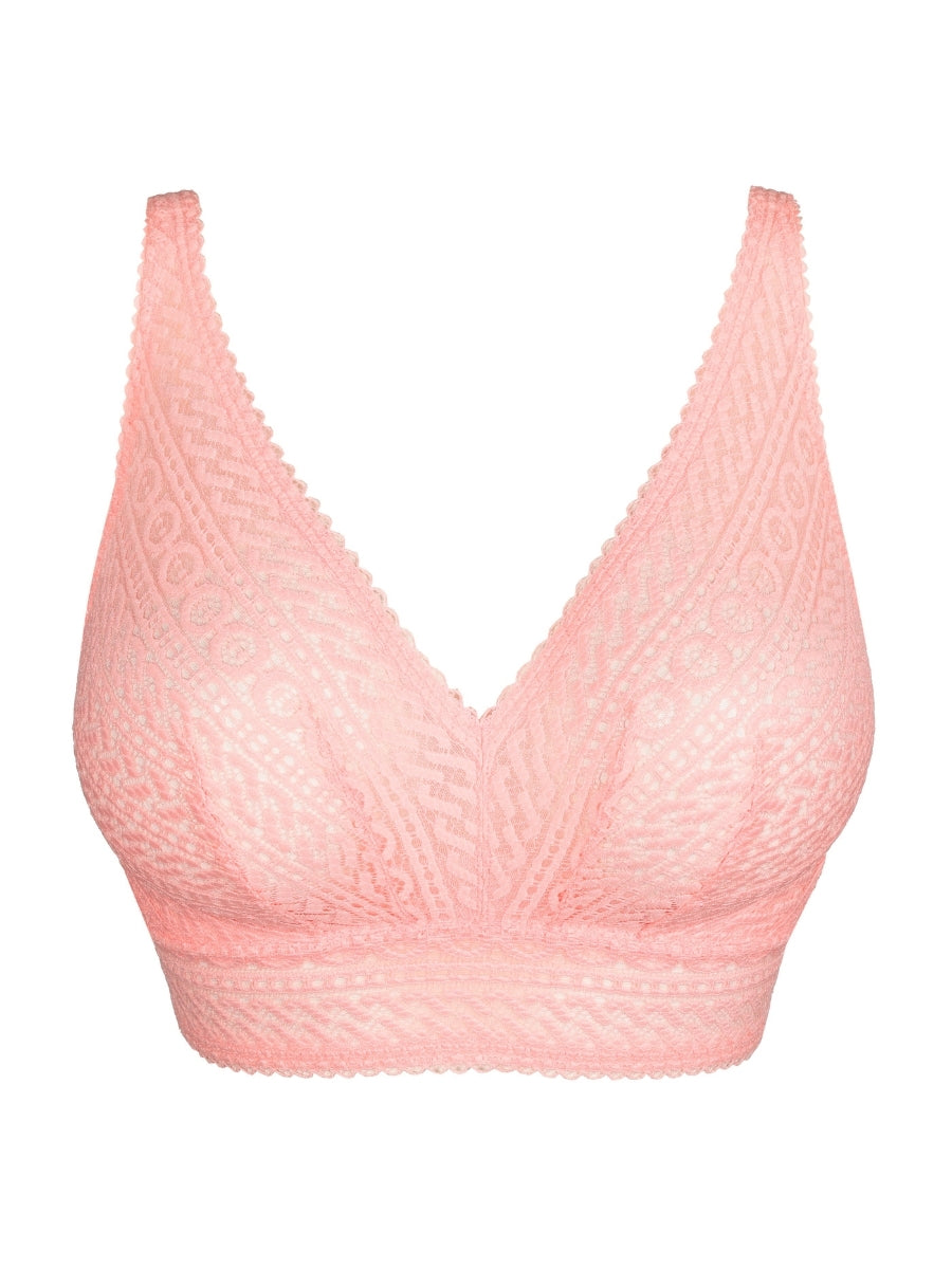 Montara Wireless Full Cup Bra - Pink Parfait