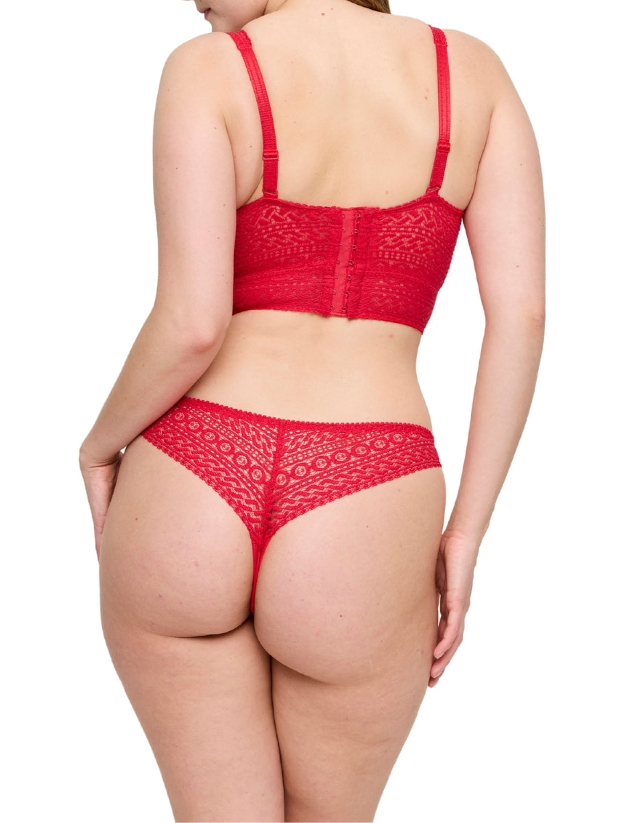Montara Wireless Full Cup Bra - True Red