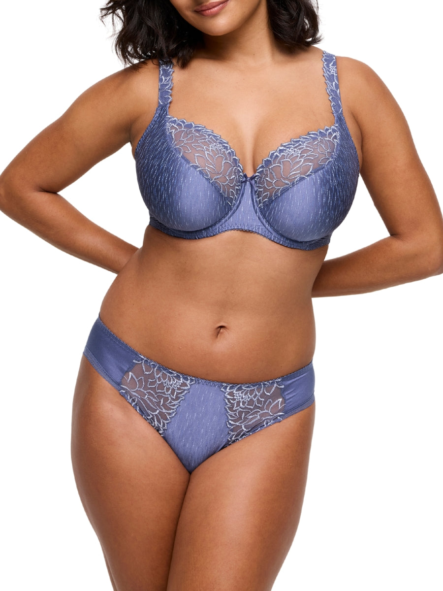 Monterrey Half Padded Balcony Bra - Nightshadow Blue